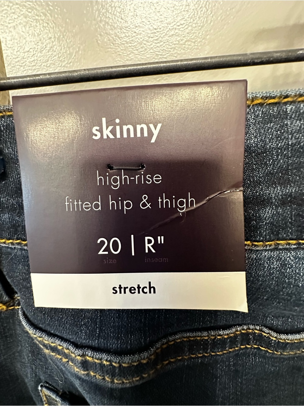 Dark Blue Jeans - Classic Straight Fit - Picture 4 of 5